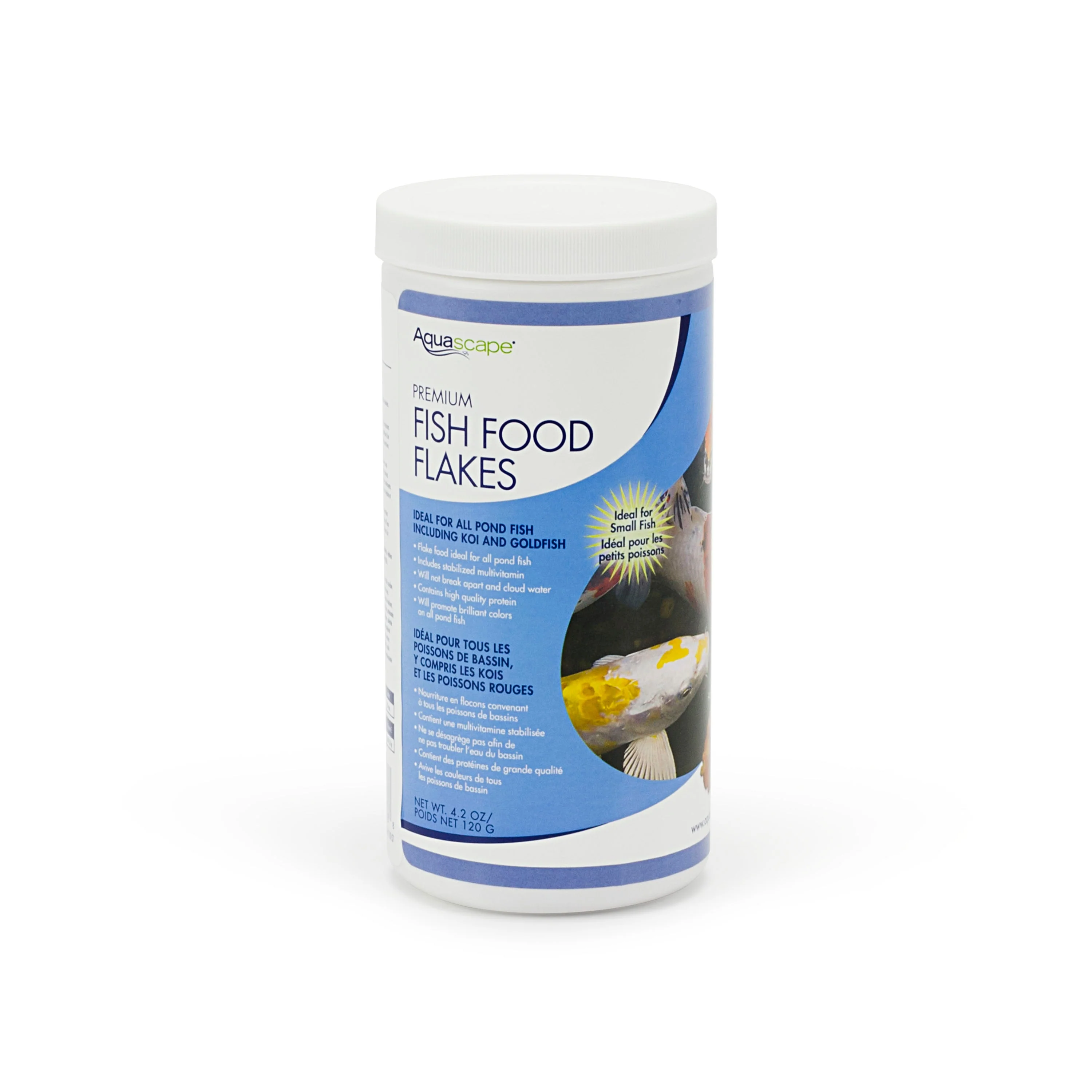 Premium Fish Food Flakes – 4.2 oz / 119 g