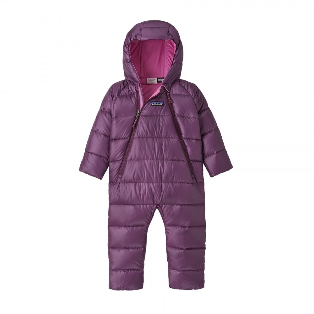 Patagonia Little Kids Hi-Loft Down Sweater Bunting Snow Suit - Wavy Blue