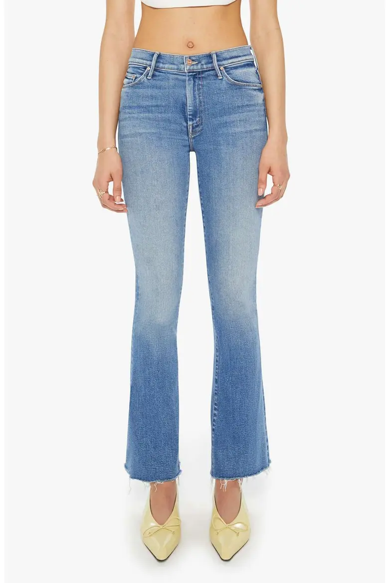 The Weekend Fray Hem Bootcut Jeans