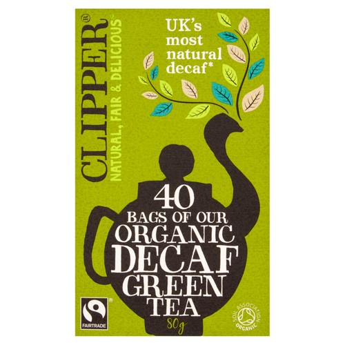 Clipper Fair Trade Green Tea Decaf 40 bags
