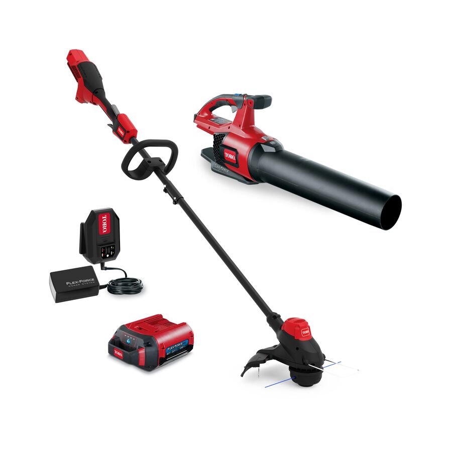 Toro 51881 13 in. 60 V Battery Blower/Trimmer Kit (Battery & Charger)