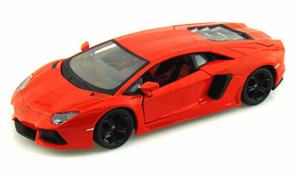 Lamborghini Aventador LP700-4, Orange - Maisto 31210 - 1/24 scale diecast model car