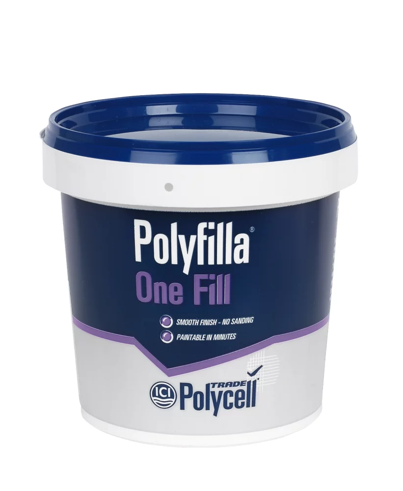 Polycell Trade Polyfilla Ready Mixed One Fill Filler - 1L