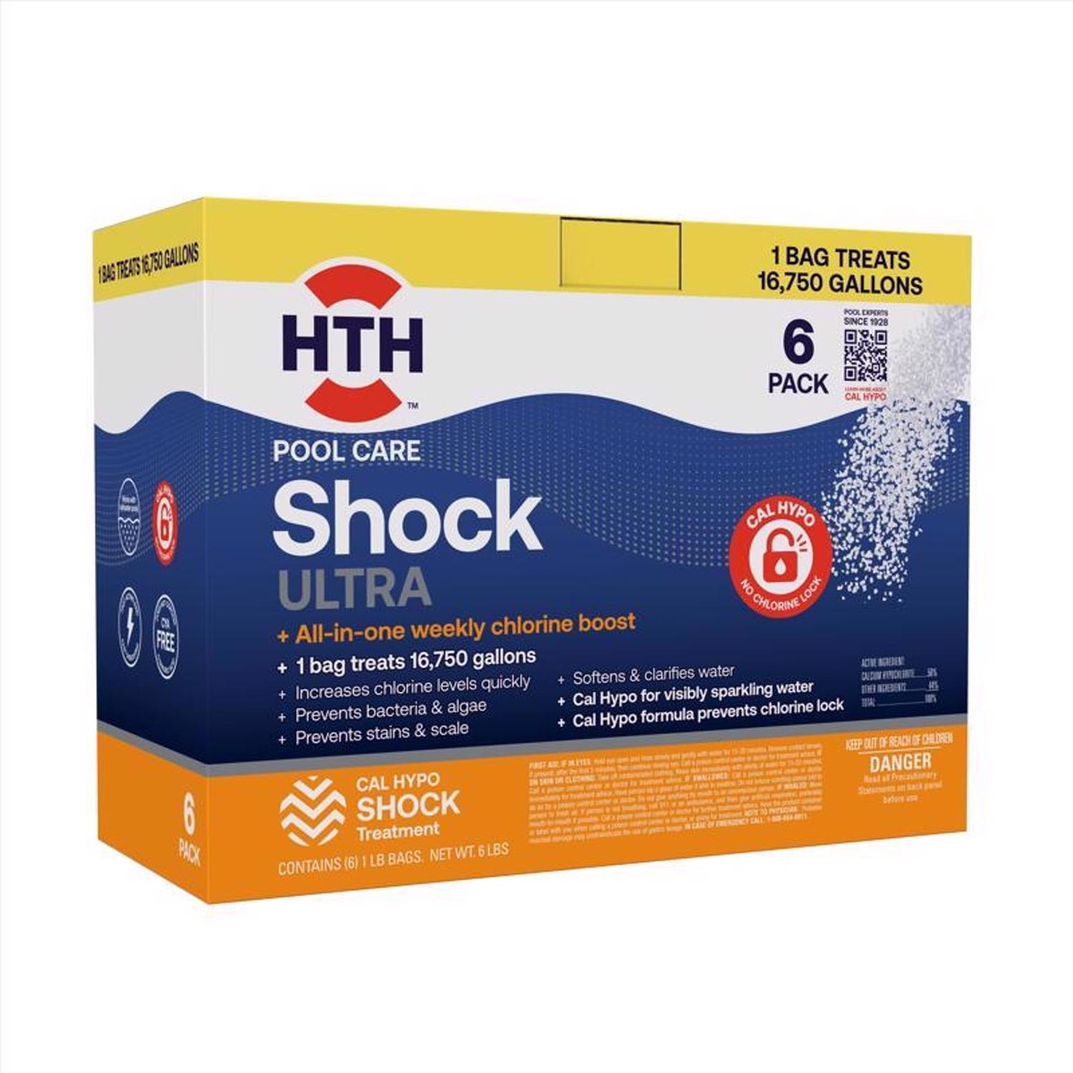 POOL SHOCK TREATMENT, 6PK