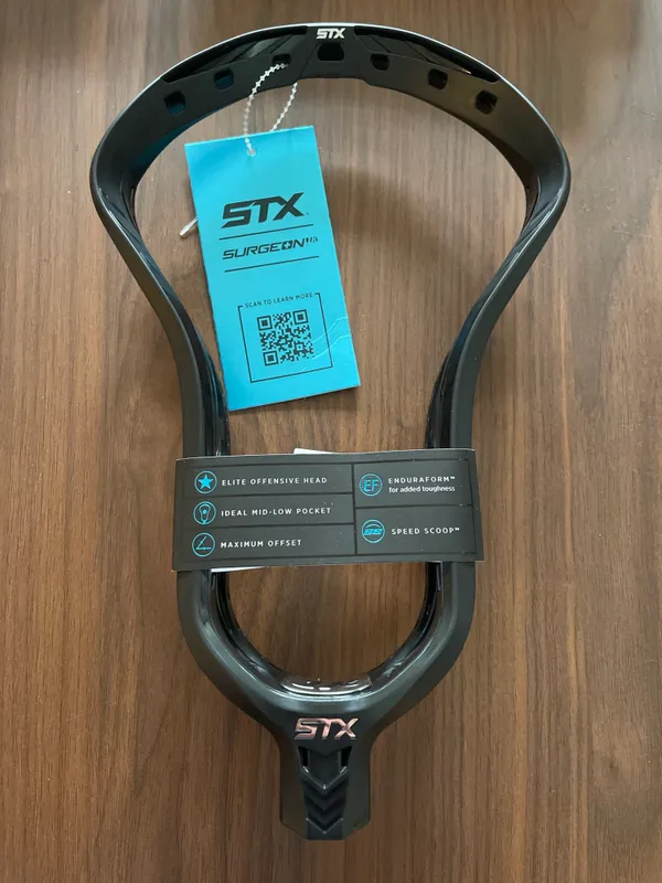 STX Surgeon 1K Men's Unstrung Lacrosse Head