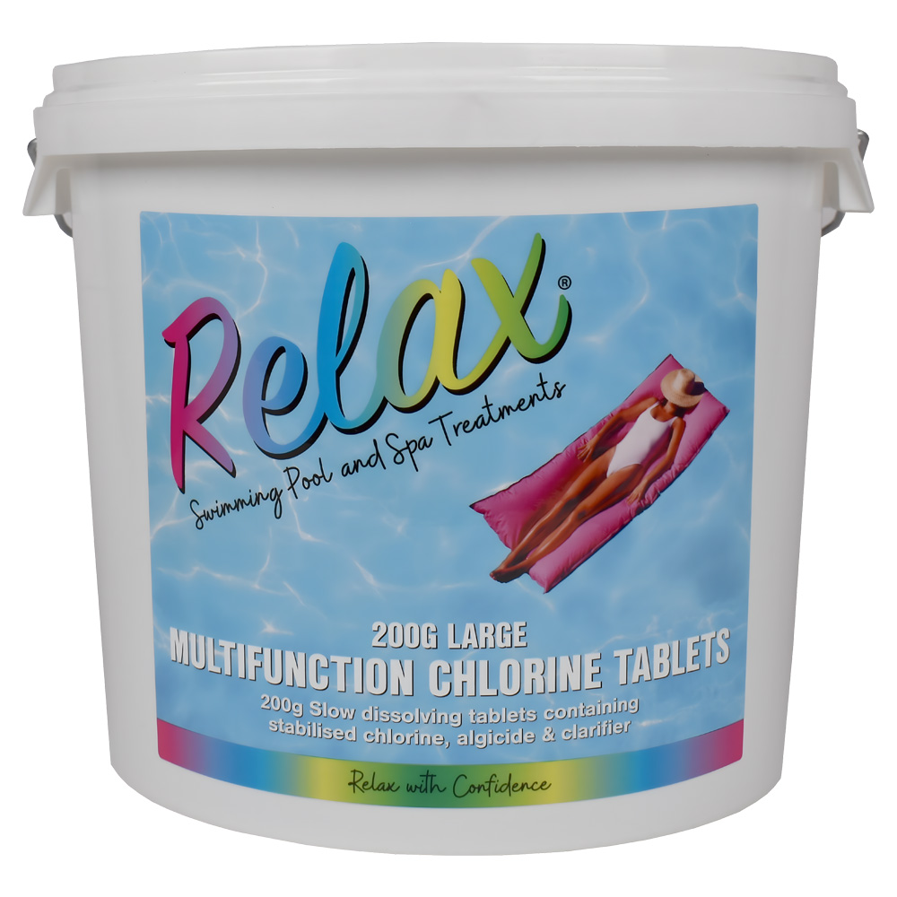 Large Chlorine Tablets 5kg