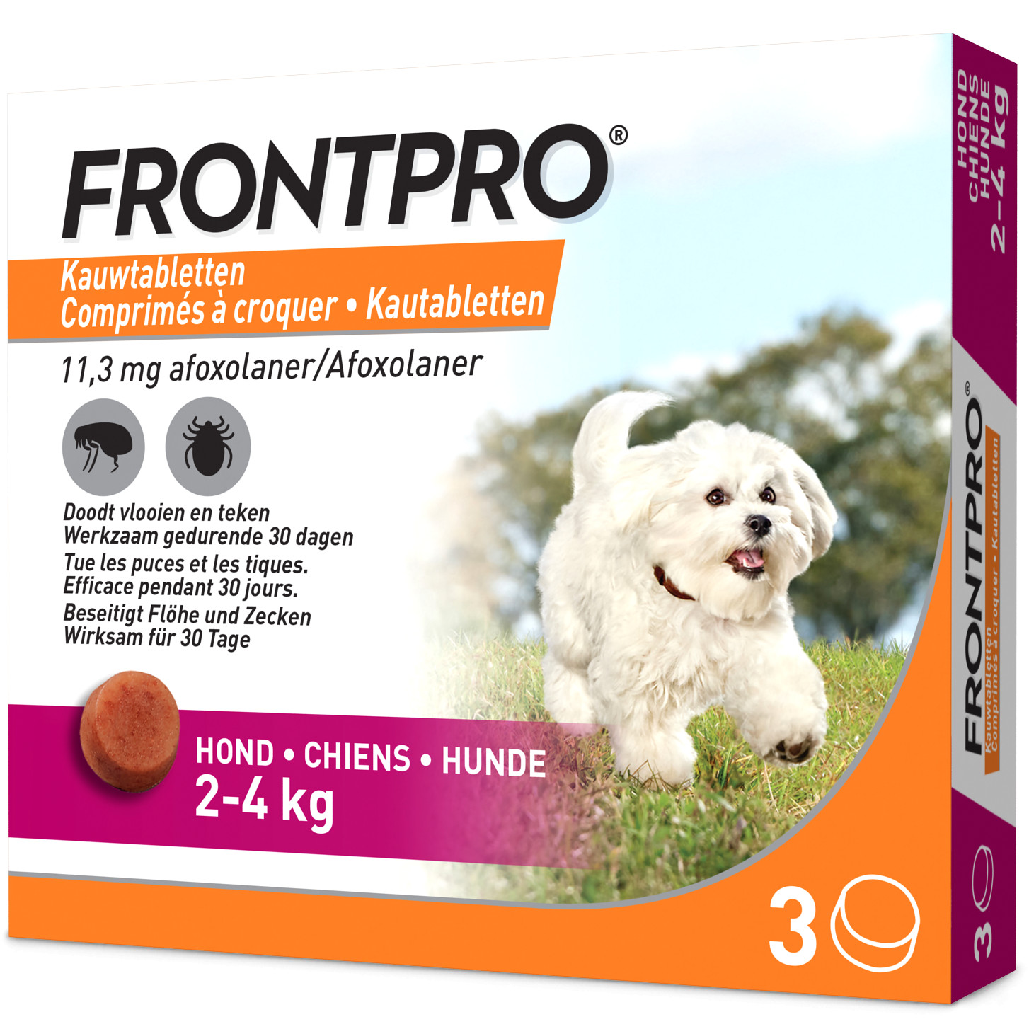 FRONTPRO Chewable Tablets for Dogs