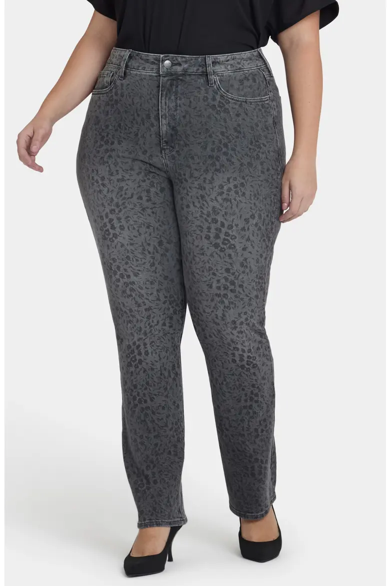 Marilyn High Waist Straight Leg Jeans